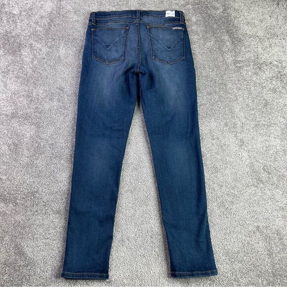 Hudson Krista Jeans Women’s 28* Blue Dark Wash Super Skinny Slim Fit Mid-Rise - Picture 4 of 15